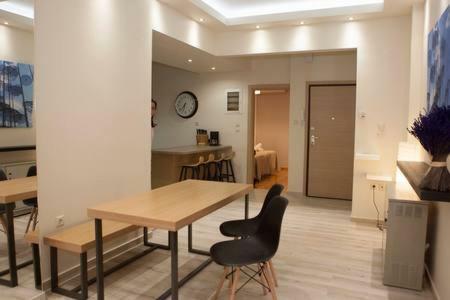Modern Central Apartment Thessalonique Extérieur photo
